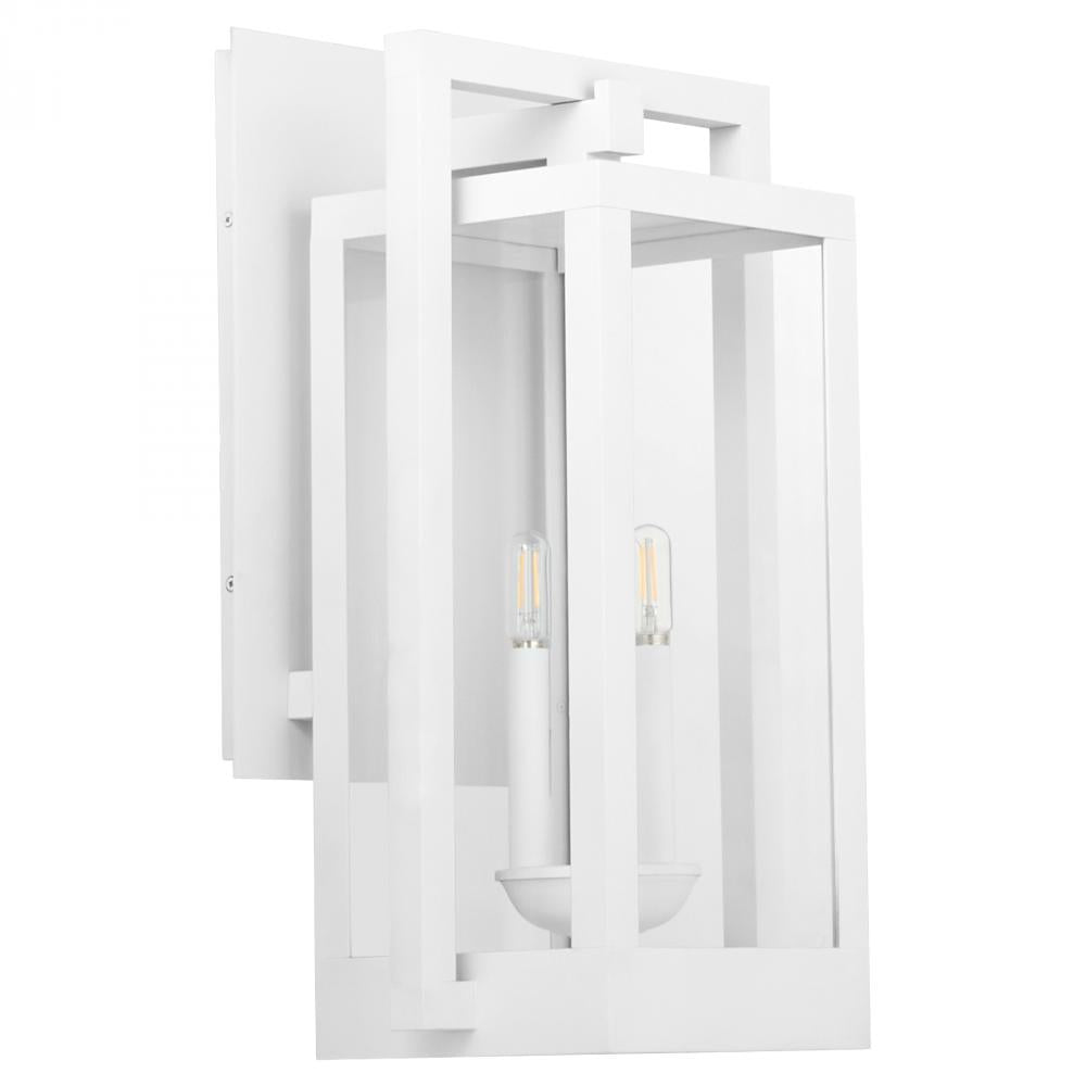 Arlo 22" Coastal Outdoor Wall Lantern - White