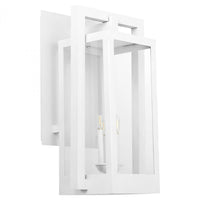 Arlo 30" Coastal Outdoor Wall Lantern - White