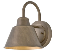 Wes Coastal Outdoor Wall Lantern - Burnished Bronze