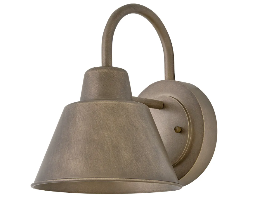 Wes Coastal Outdoor Wall Lantern - Burnished Bronze