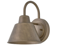 Wes Coastal Outdoor Wall Lantern - Burnished Bronze