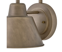 Wes Coastal Outdoor Wall Lantern - Burnished Bronze