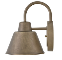 Wes Coastal Outdoor Wall Lantern - Burnished Bronze