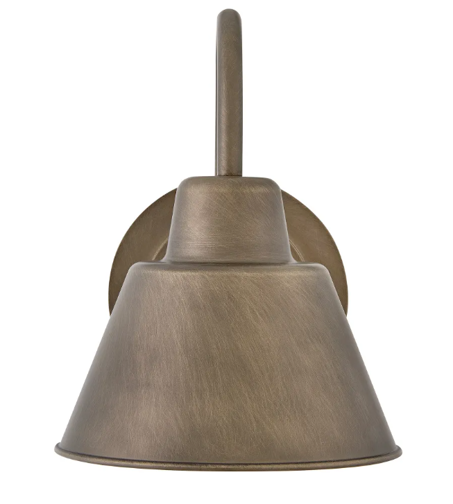 Wes Coastal Outdoor Wall Lantern - Burnished Bronze