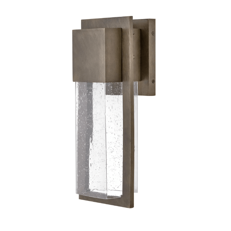 Alex 15.75" Coastal Outdoor Wall Lantern - Burnished Bronze