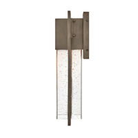 Alex 15.75" Coastal Outdoor Wall Lantern - Burnished Bronze