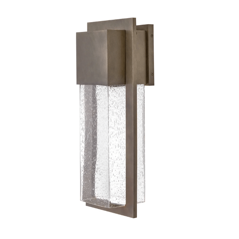 Alex 20" Coastal Outdoor Wall Lantern - Burnished Bronze