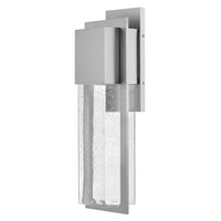 Alex Coastal Outdoor Wall Lantern - Large 25.5" - Brushed Aluminum