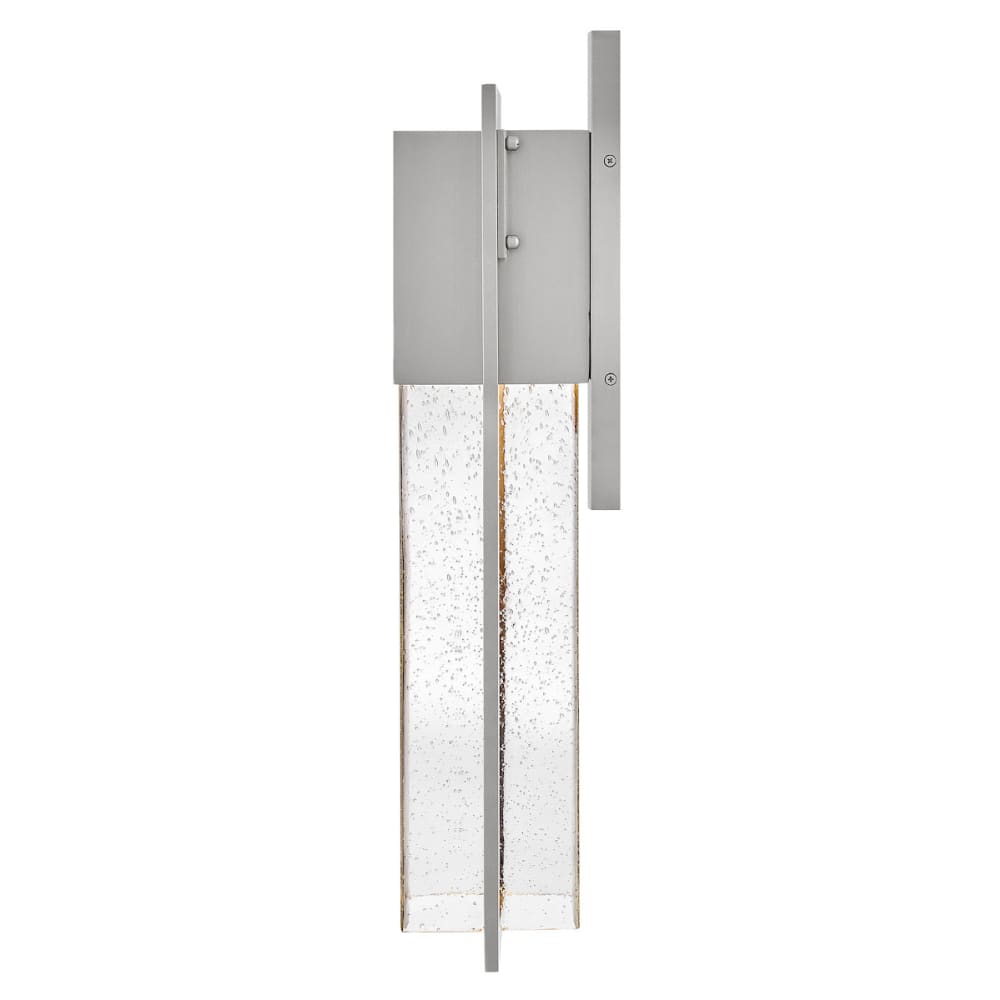 Alex Coastal Outdoor Wall Lantern - Large 25.5" - Brushed Aluminum