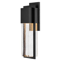 Alex Coastal Outdoor Wall Lantern - Large 25.5" - Black