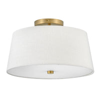 Beale Flush Mount - Brass