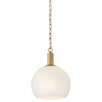 Rivi Pendant - Brass