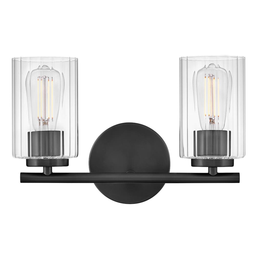 Leta 2 Light Vanity - Black