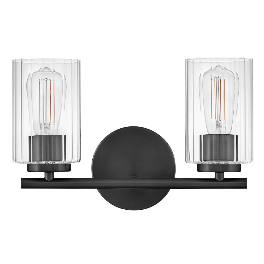 Leta 2 Light Vanity - Black
