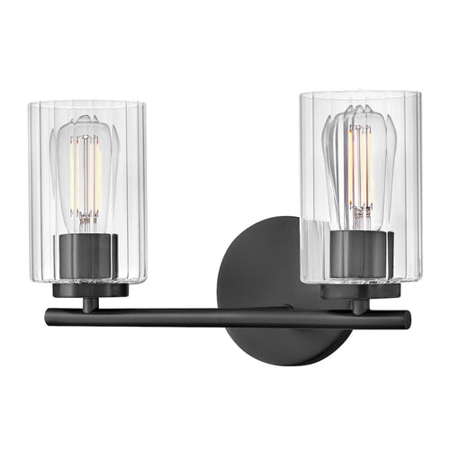 Leta 2 Light Vanity - Black
