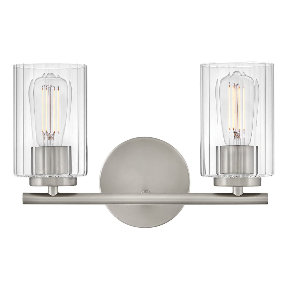 Leta 2 Light Vanity - Brushed Nickel
