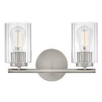 Leta 2 Light Vanity - Brushed Nickel