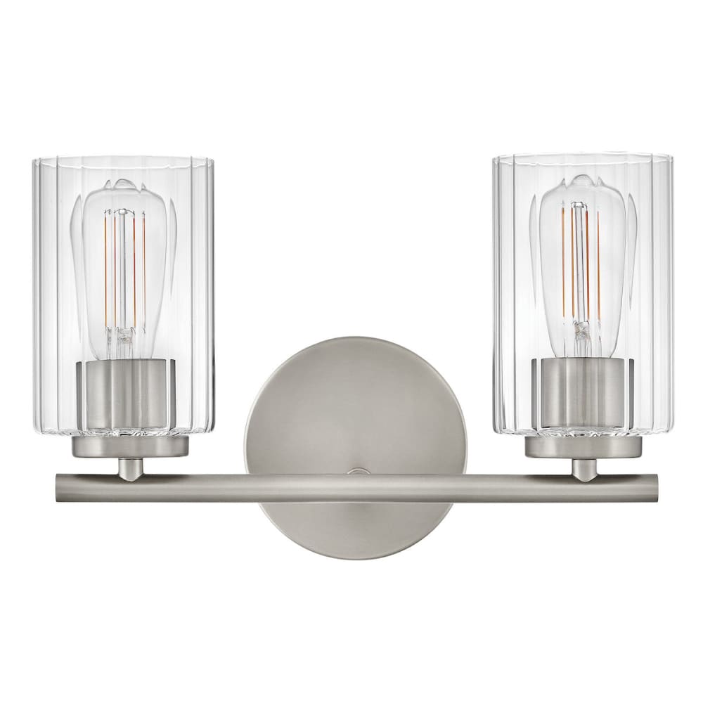 Leta 2 Light Vanity - Brushed Nickel