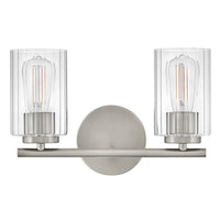 Leta 2 Light Vanity - Brushed Nickel