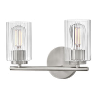 Leta 2 Light Vanity - Brushed Nickel