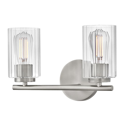 Leta 2 Light Vanity - Brushed Nickel