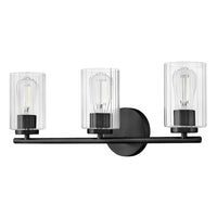 Leta 3 Light Vanity - Black