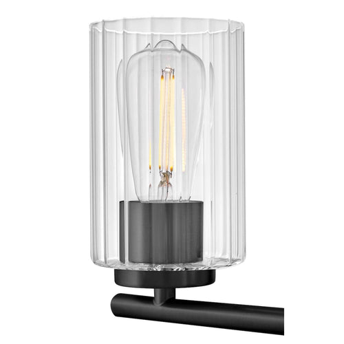 Leta 3 Light Vanity - Black