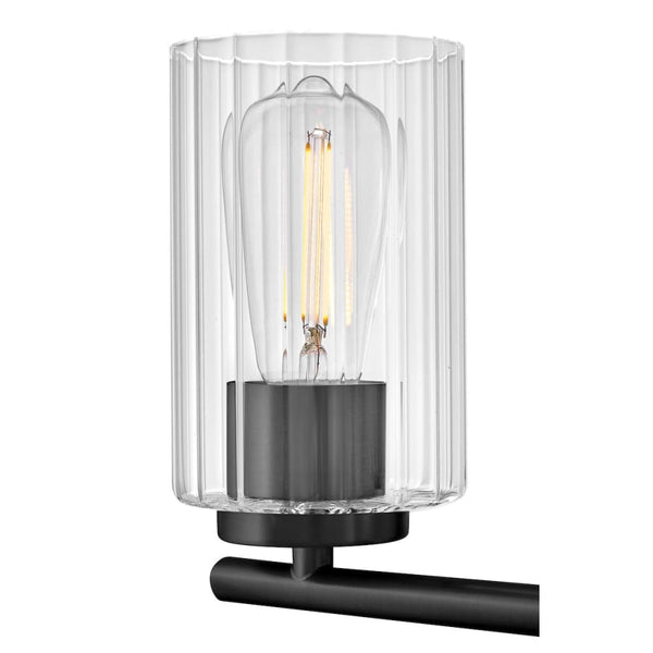 Leta 3 Light Vanity - Black