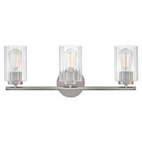 Leta 3 Light Vanity - Brushed Nickel