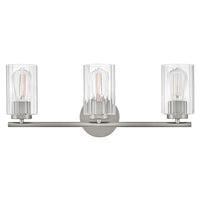 Leta 3 Light Vanity - Brushed Nickel