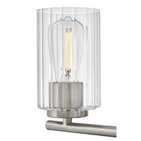Leta 3 Light Vanity - Brushed Nickel