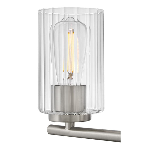 Leta 3 Light Vanity - Brushed Nickel