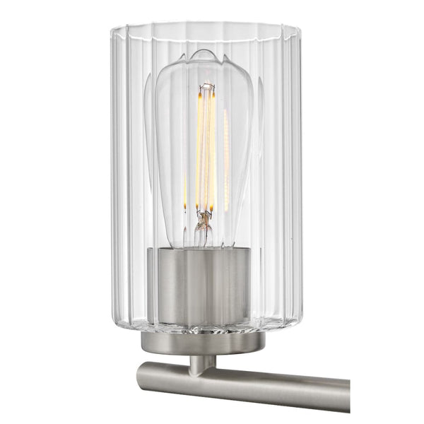 Leta 3 Light Vanity - Brushed Nickel