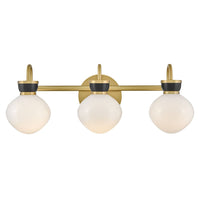 Lucy 3 Light Vanity - Black
