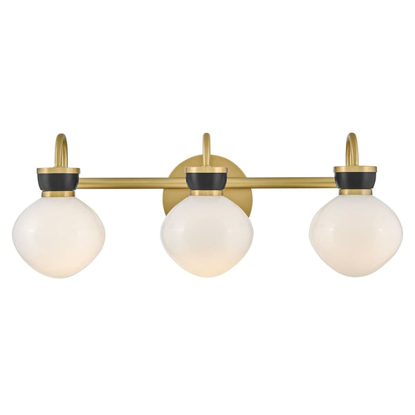 Lucy 3 Light Vanity - Black