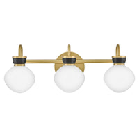 Lucy 3 Light Vanity - Black