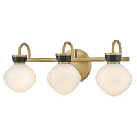 Lucy 3 Light Vanity - Black