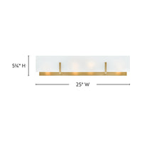 Roman 4 Light Vanity