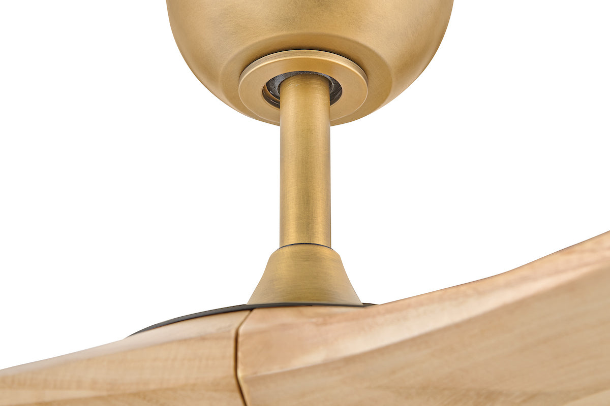 Swell 60" Indoor Fan - Heritage Brass