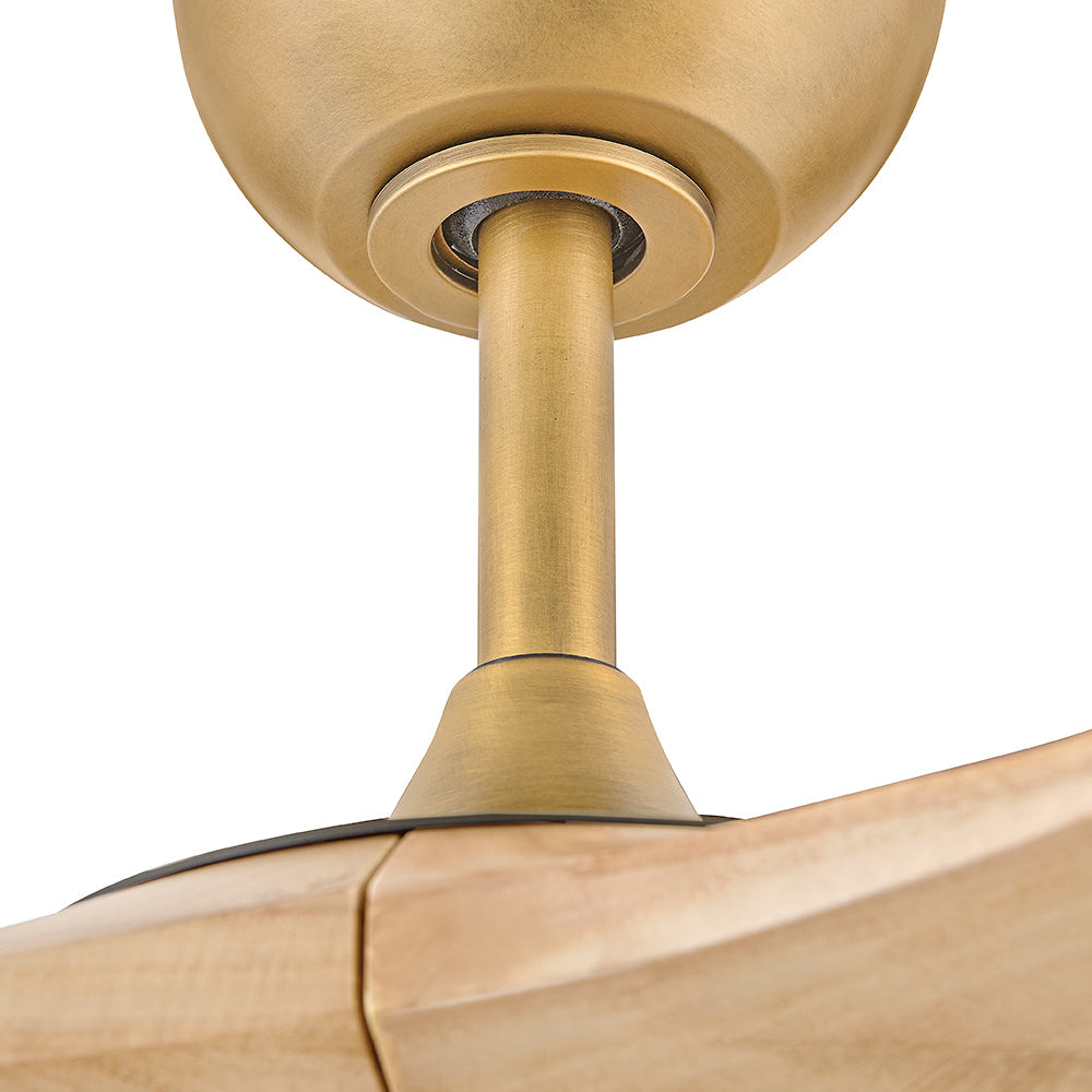 Swell 60" Indoor Fan - Heritage Brass