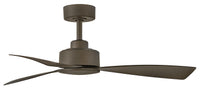 Iver Coastal Environment Outdoor Smart Fan  - 44" Matte Bronze
