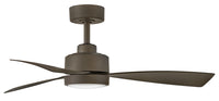 Iver Coastal Environment Outdoor Smart Fan  - 44" Matte Bronze