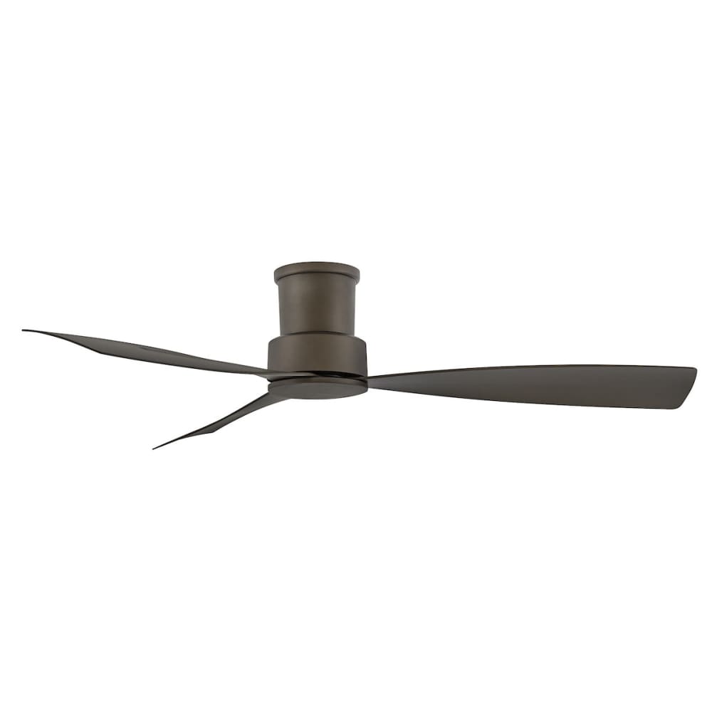 Iver Coastal Environment Outdoor Smart Fan - With Flush Mount Adapter - 56" Matte Bronze