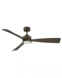 Iver Coastal Environment Outdoor Smart Fan - With Flush Mount Adapter - 56" Matte Bronze