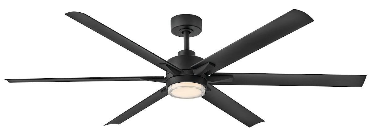 Valor Coastal Outdoor Fan - 66" - Black
