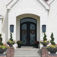 Donnelly Coastal Outdoor Wall Lantern - 32" - Black