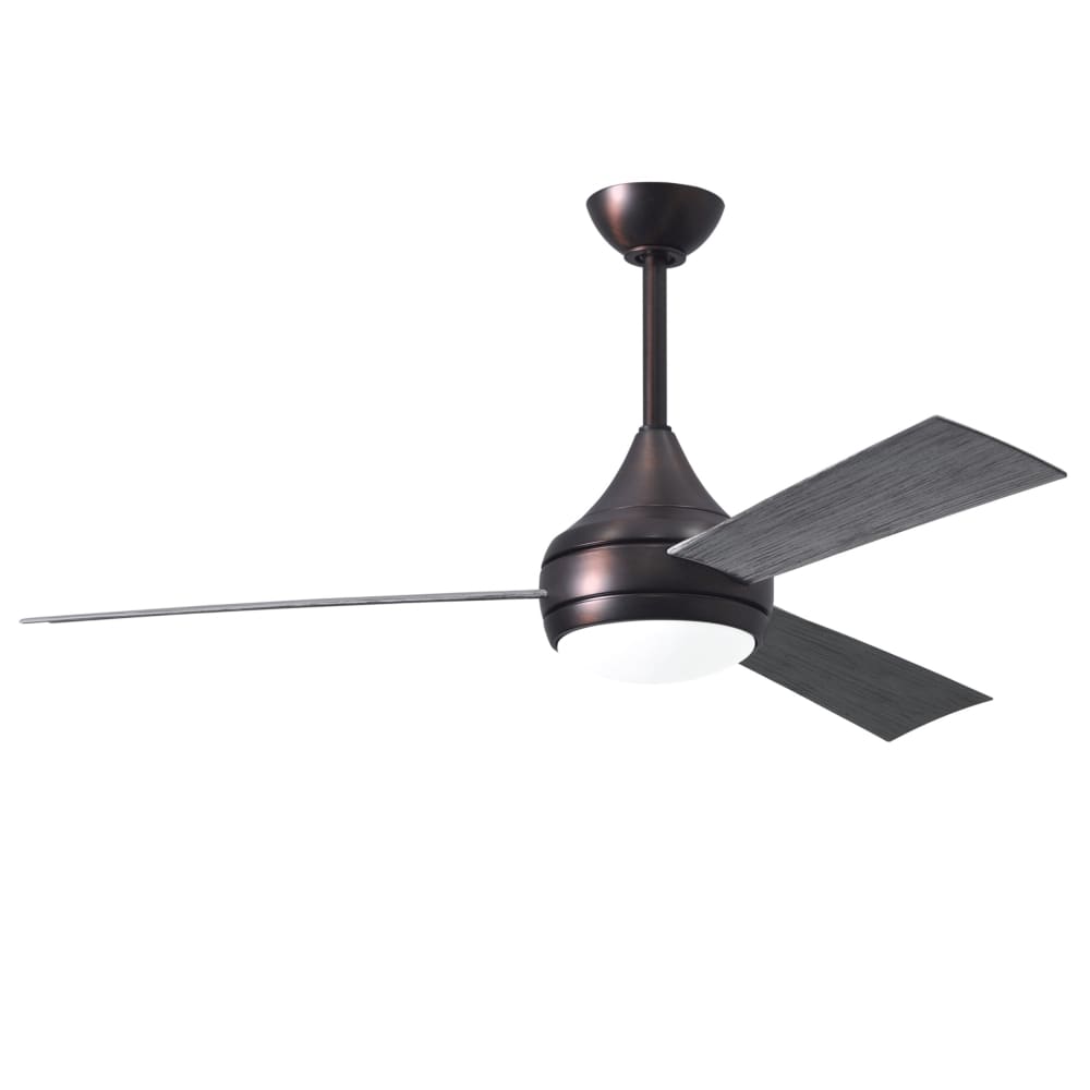 Donaire Marine Grade Stainless Steel Coastal Outdoor Fan - 52" Brushed Bronze/Barn Wood