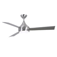 Donaire Marine Grade Stainless Steel Coastal Outdoor Fan - 52" Brushed Stainless