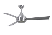 Donaire Marine Grade Stainless Steel Coastal Outdoor Fan - 52" Brushed Stainless