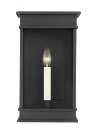 Cupertino Coastal Outdoor Wall Mount - Mini 10.25" - Black